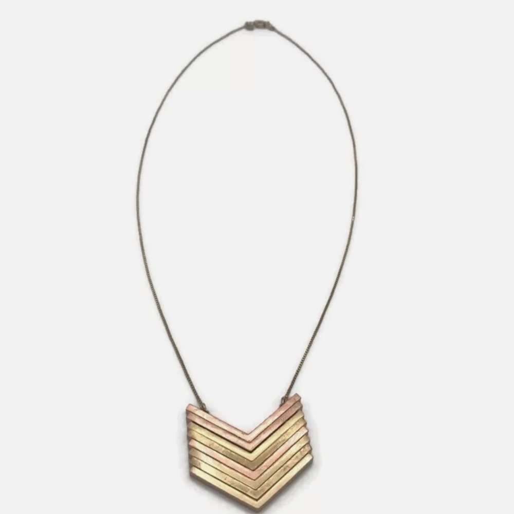 Madewell Elegant Arrowstack Necklace - image 2